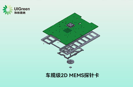 车规级2D MEMS探针卡，三温测试完成验收